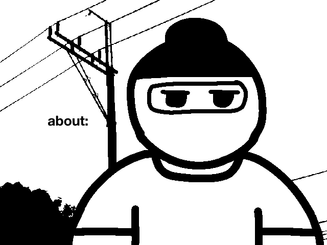 also an terrible drawing of me.